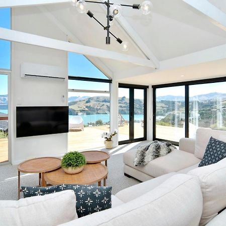 Akaroa Harbour View - Christchurch Holiday Homes Esterno foto