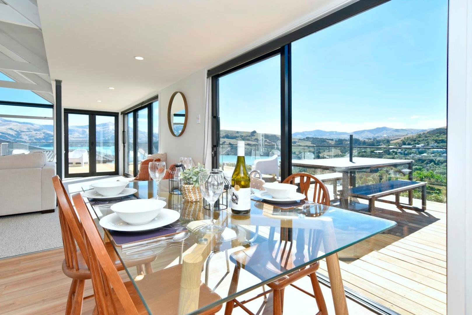 Akaroa Harbour View - Christchurch Holiday Homes Esterno foto