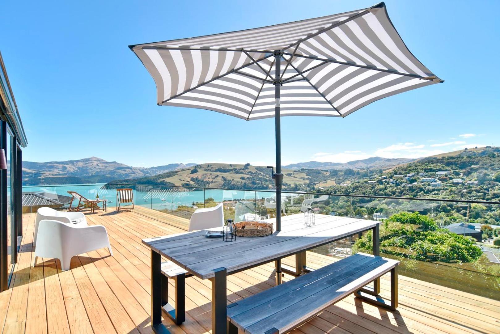 Akaroa Harbour View - Christchurch Holiday Homes Esterno foto