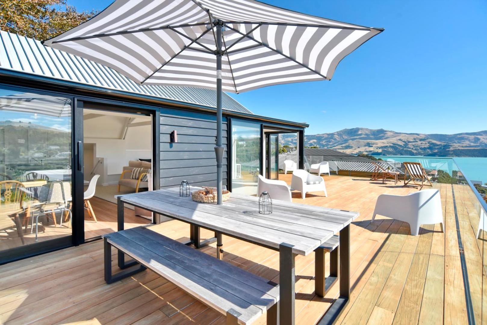 Akaroa Harbour View - Christchurch Holiday Homes Esterno foto