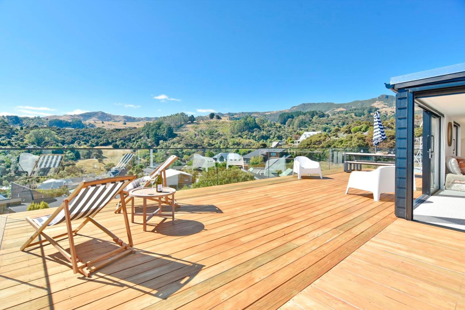 Akaroa Harbour View - Christchurch Holiday Homes Esterno foto
