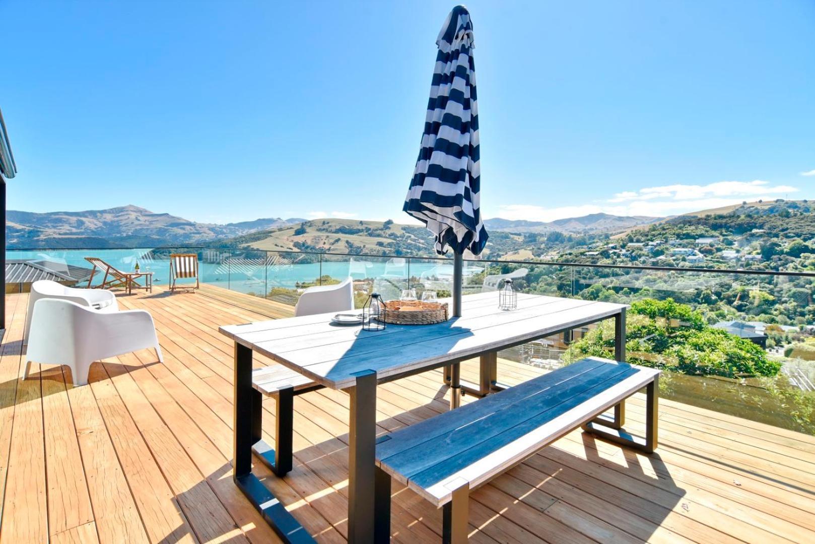Akaroa Harbour View - Christchurch Holiday Homes Esterno foto