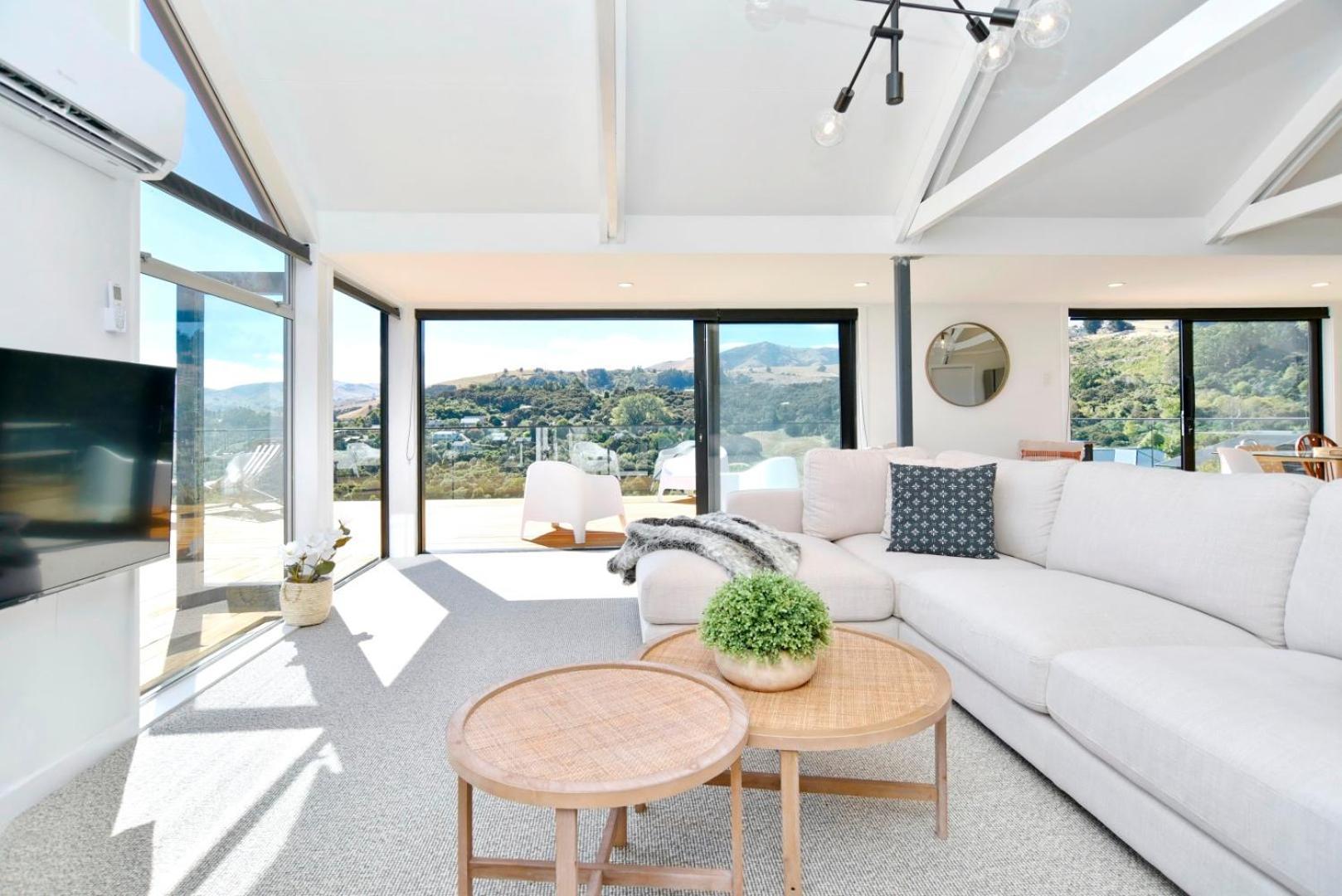 Akaroa Harbour View - Christchurch Holiday Homes Esterno foto