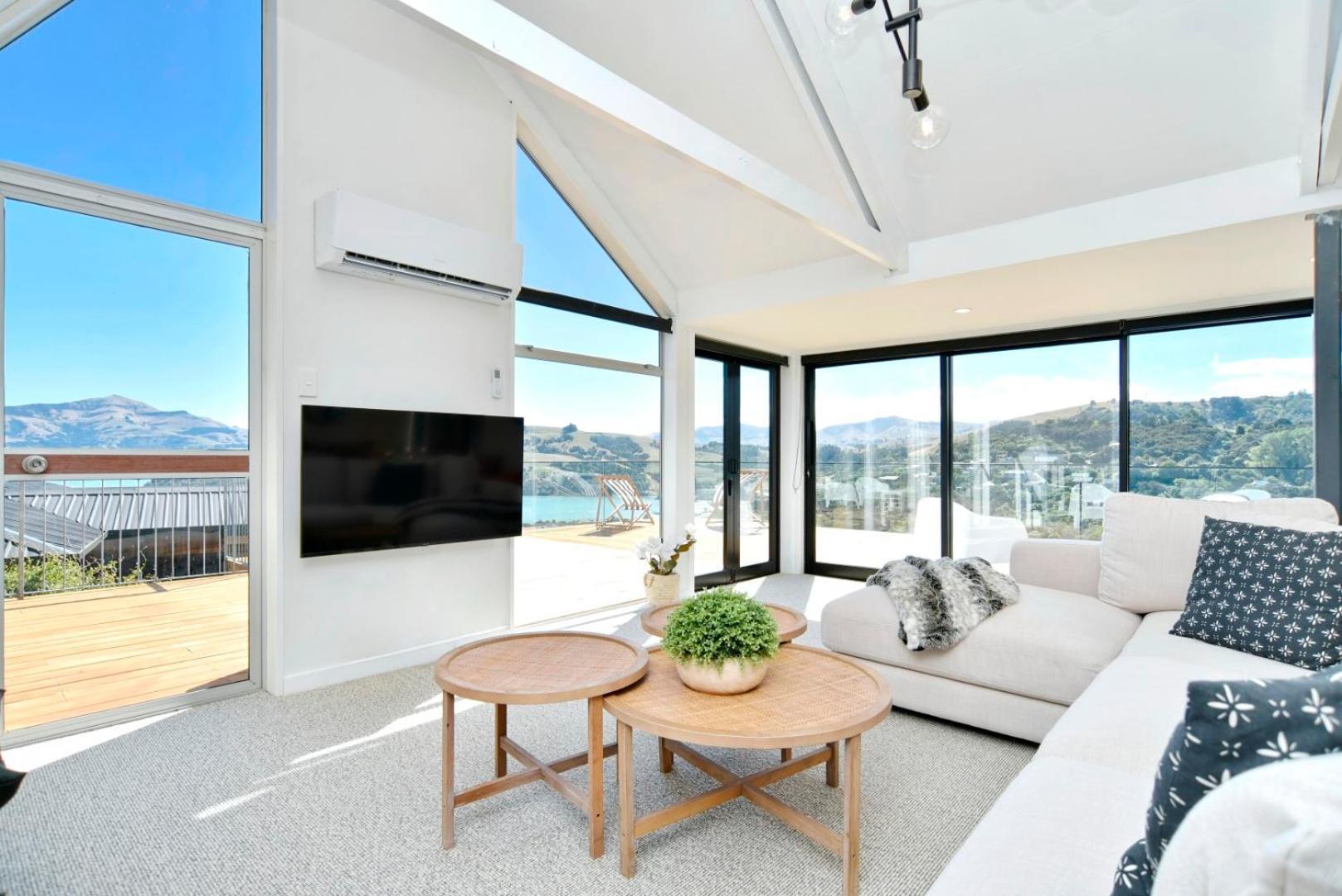 Akaroa Harbour View - Christchurch Holiday Homes Esterno foto