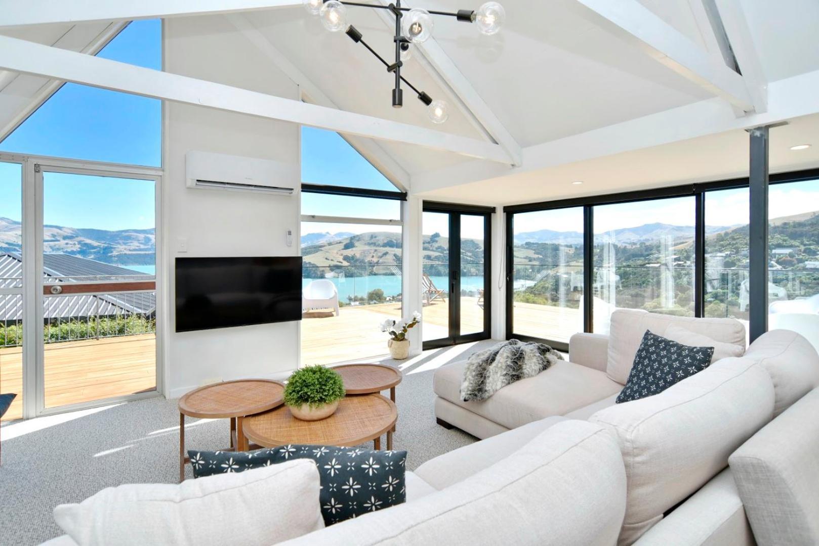 Akaroa Harbour View - Christchurch Holiday Homes Esterno foto