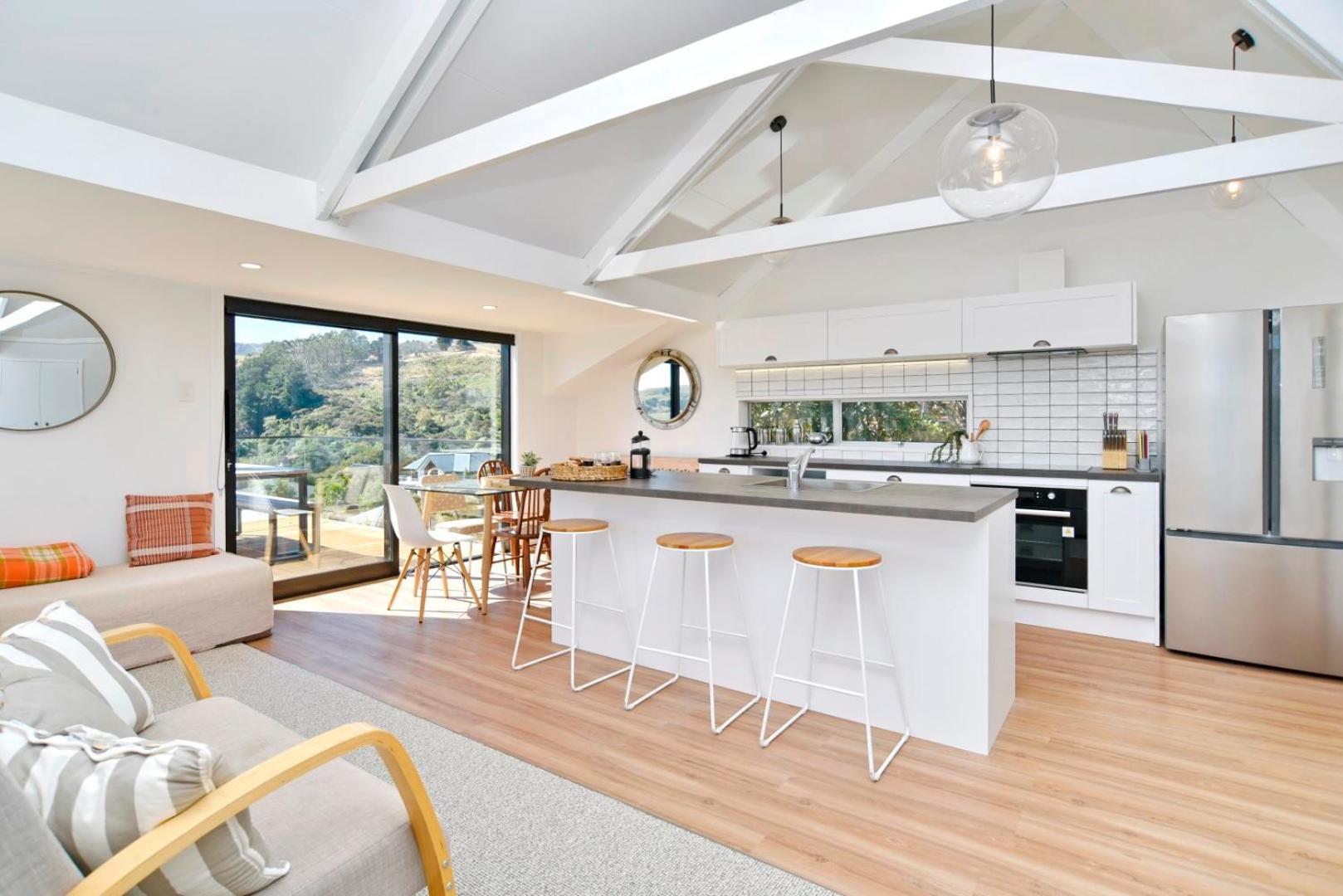 Akaroa Harbour View - Christchurch Holiday Homes Esterno foto